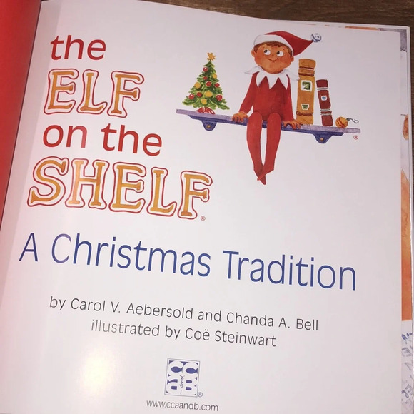 The Elf on the Shelf A Christmas Tradition hardback kids book - Picture 3 of 7